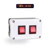 Rocker switch button box RK1-01 rocker power switch button 16A250V self-locking indicator electrical box ► Photo 3/4