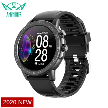 

AMYNIKEER smart watch S02 smart bracelet fitness bracelet heart rate monitoring pedometer weather forecast waterproof smart band