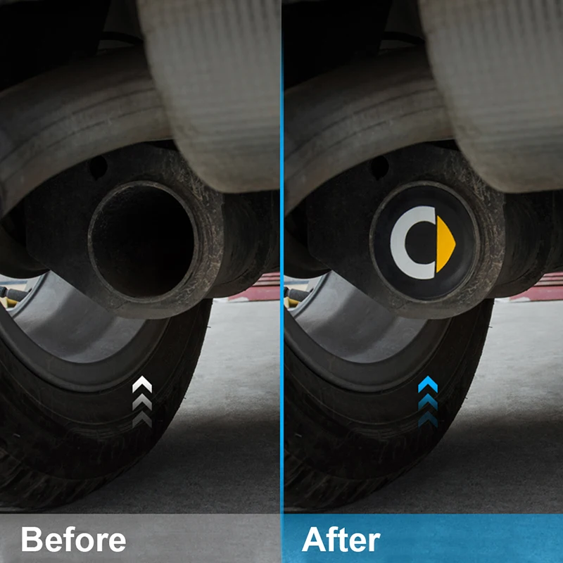  Car Styling Chassis Rear Pipeline Rubber Stopper Waterproof Cover Plug For Smart fortwo forfour 453 - 4000196379830