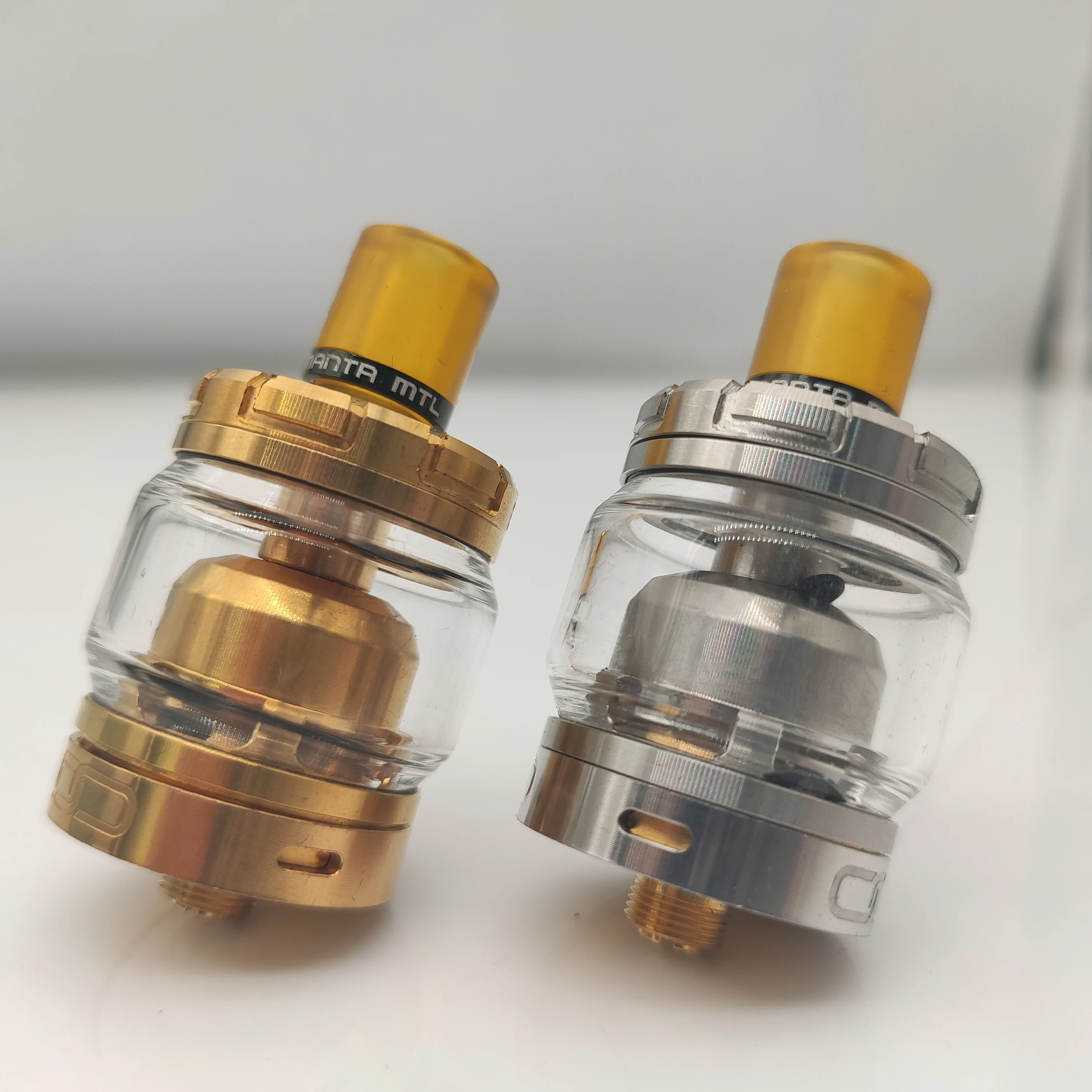 Новый Манта MTL RTA 22 мм атомайзер Ремонтопригодный бак с одной катушкой