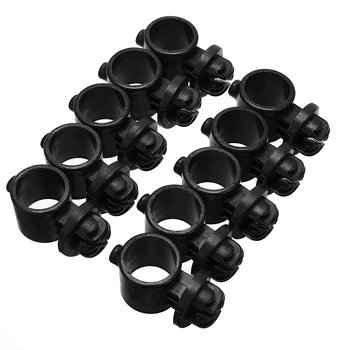 

10pcs/set 25mm Ring Insulator Bearing Rod Insulator Electronic Fence Accessories Wood Post Polyrope Insulator for Electric Fence