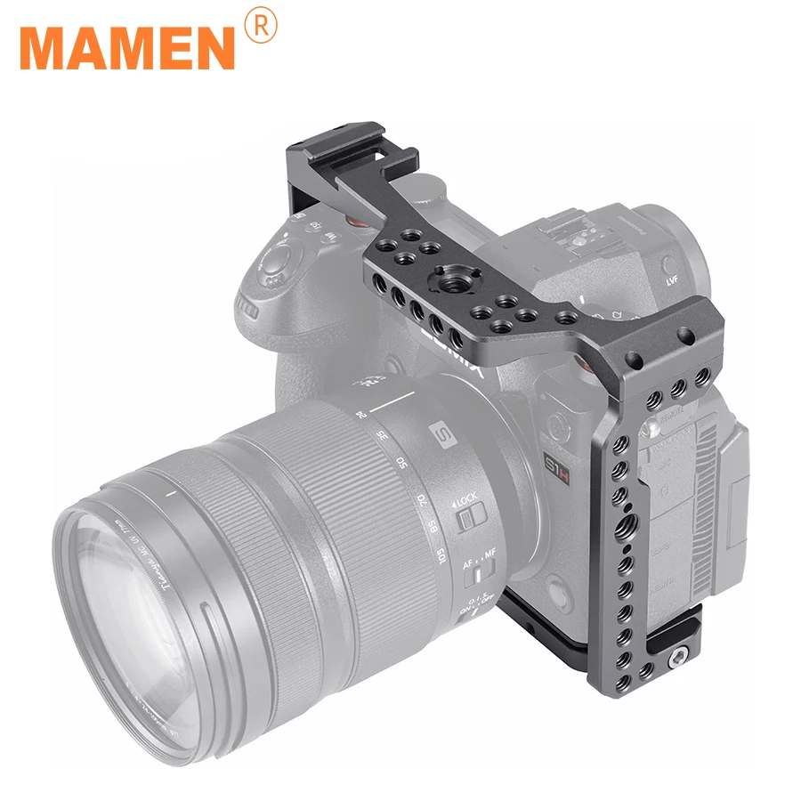 Клетка для камеры MAMEN Panasonic LUMIX S1H/ S1/ S1R S1 из алюминиевого сплава крепления штатива