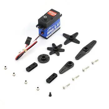 

JX DC5821LV Waterproof Metal Gear Digital Servo with 21.8kg High Torque for RC Remote Control Car Boat Robot Model Vehicle