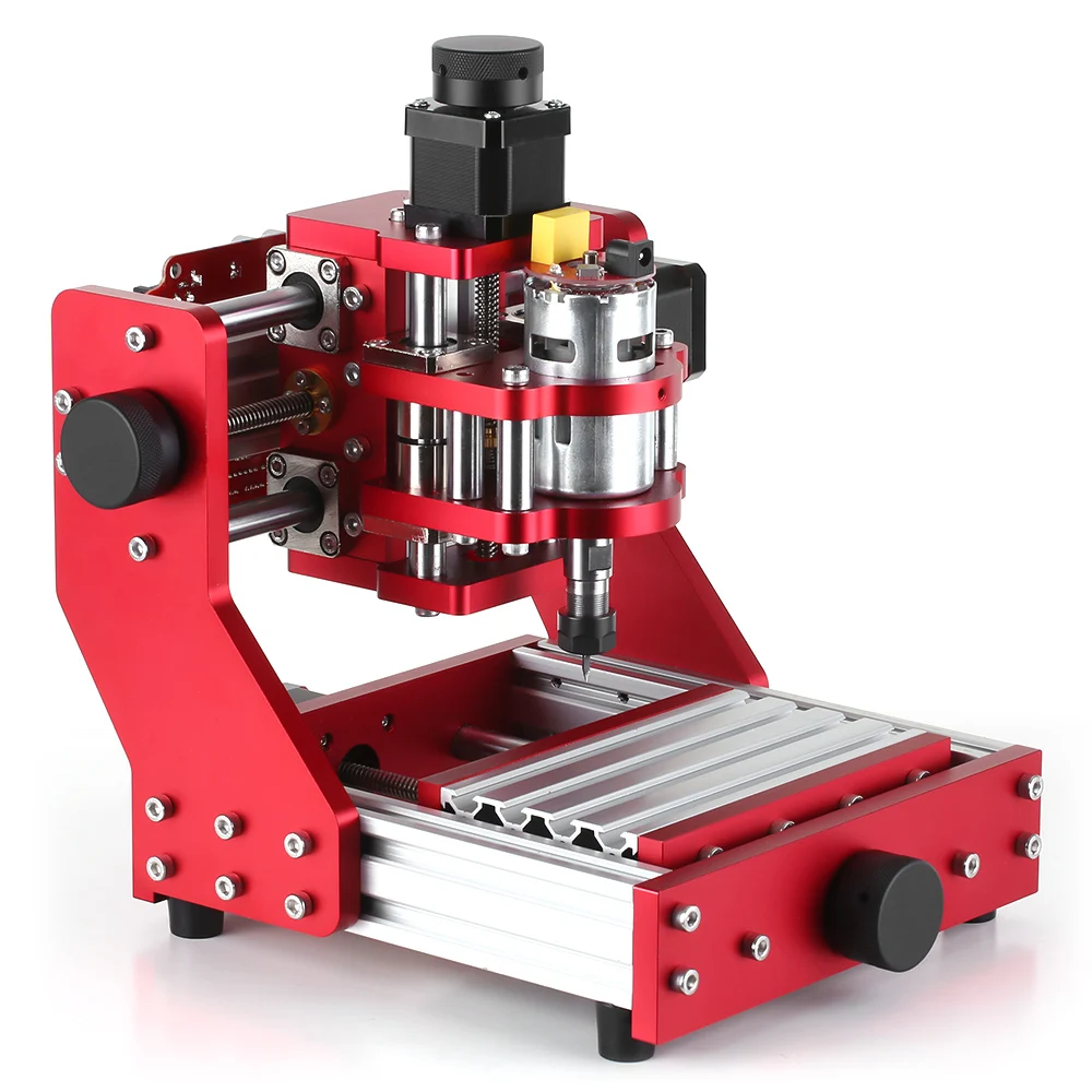 

Mini CNC Router CNC Metal Engraving Milling Machine Kit PCB Wood Milling Laser Engraver Machine with ER11 Collet Woodworking