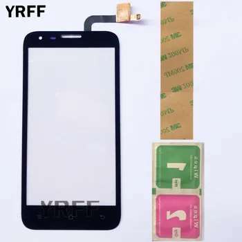 

5.0'' Touch Screen Panel For Fly IQ454 IQ 454 EVO Tech 1 Touch Screen Front Panel Digitizer Sensor Glass 3M Glue Wipes