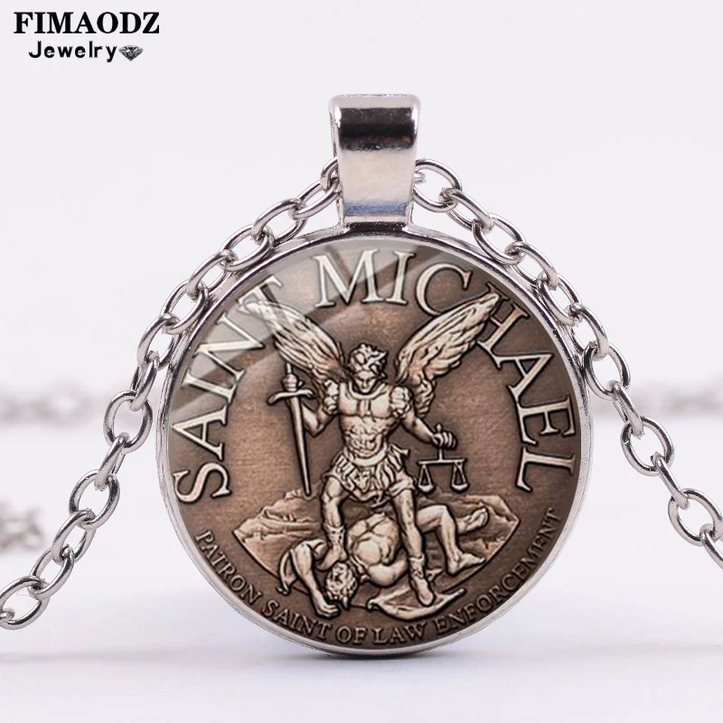 Angel Protection Crystal Pendant Amulet 