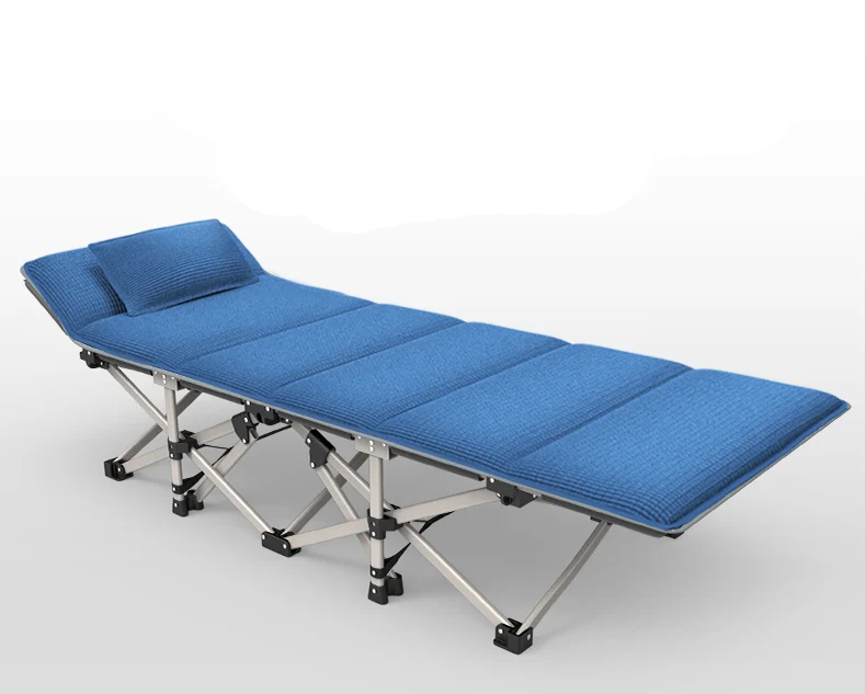 Kantoor Vouwen Lakens Mensen Dutje Bed Lunch Break Home Fauteuil Eenvoudige Camp Bed Begeleiden Draagbare Kantoor Vouwen Lakens Mensen Dutje Bed Lunch Break Home Fauteuil Eenvoudige Camp Bed Begeleiden Draagbare