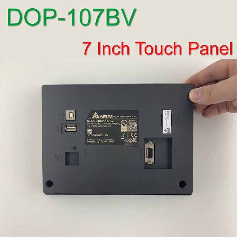 

original Delta DOP-107BV HMI touch screen 7 inch Human Machine Interface Display Replace DOP -B07S411 DOP-B07SS411 B07S410 100%