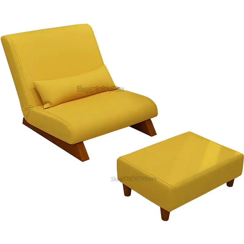 Lazy small sofa bed balcony home single Japanese-style room recliner leisure folding female bedroom tatami |