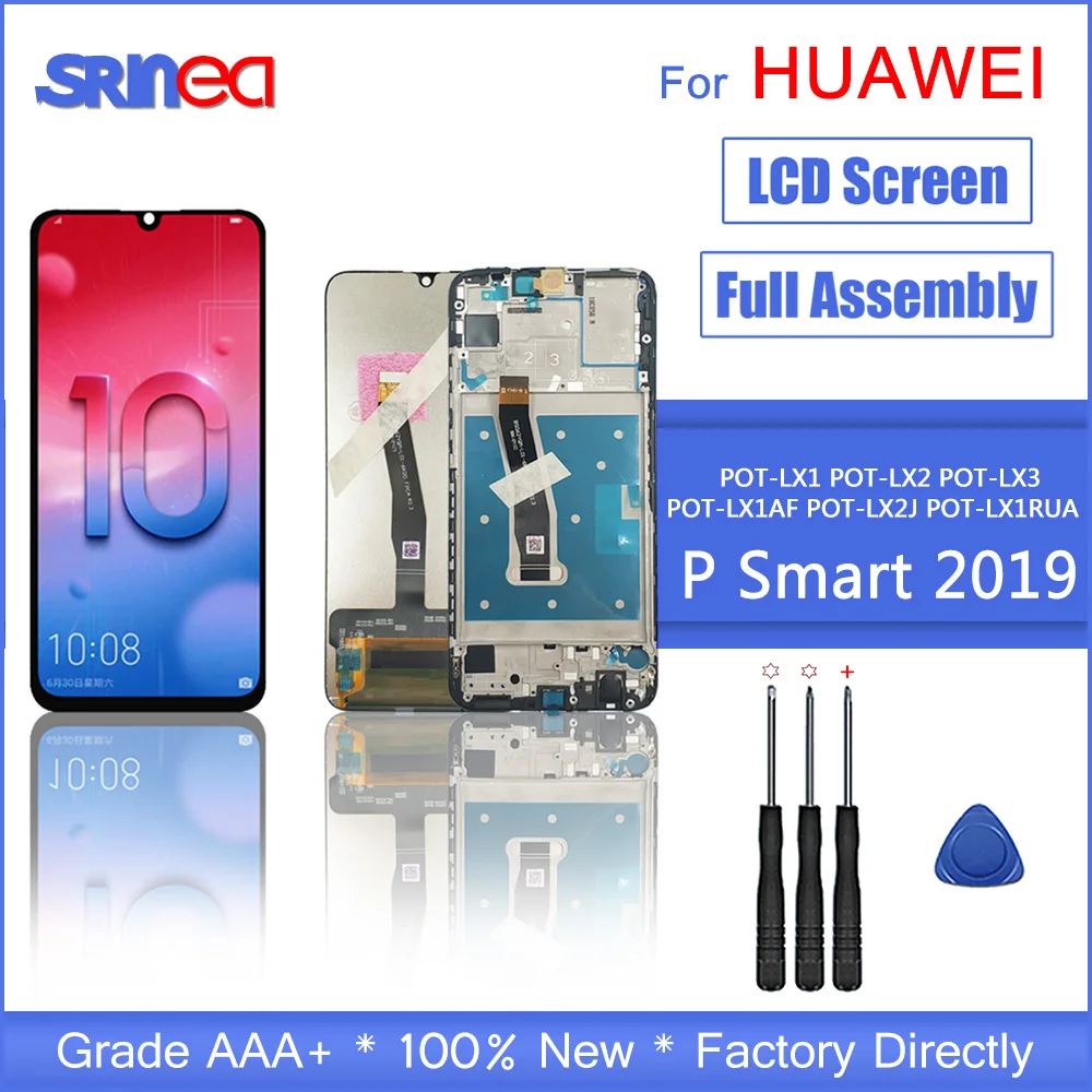 

Original for Huawei P Smart 2019 LCD Display Screen Touch Digitizer Assembly P Smart 2019 10 Touch LCD Displa Repair Parts