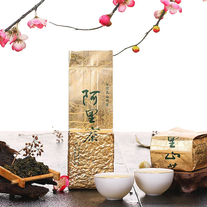 

2020Taiwan Alishan High Mountains oolong Tea A Clear Odor Type Milk orchid fragrance Tai wan Ali shan tea Organic Green tea