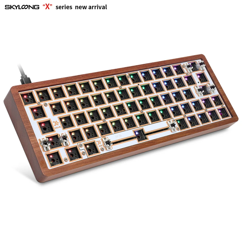 自作キーボード 60% GK64 gateron 赤軸 自作キーボード 60% GK64 gateron 赤軸