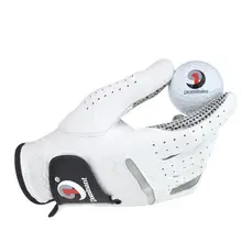 HobbyLane мужские перчатки для гольфа, кожаные противоскользящие перчатки для мужчин, для левой и правой руки, мягкие дышащие перчатки для гольфа из овчины, аксессуары для гольфа