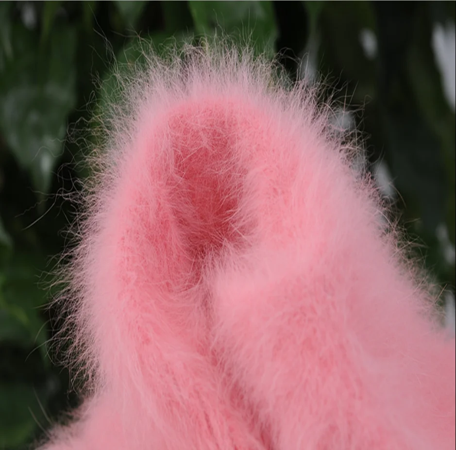 Drop Shipping 50+20g/set Long Plush Mink Cashmere Yarn Fine Quality Hand-Knitting Thread For Cardigan Scarf Suitable for Woman