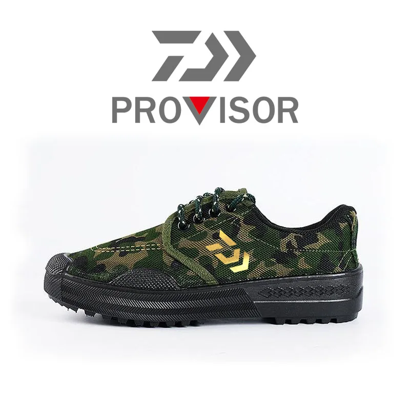 Tanie 2020 nowy Daiwa półbuty męskie antypoślizgowe buty wędkarskie oddychające szybkie suche buty kamuflaż buty wspinaczkowe na zewnątrz brodzenia buty