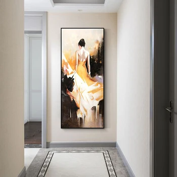 

Beautiy Girl Oil Painting Handmade On Canvas High Quality Wall Art Bedroom Decoration Painting Modern Hanging Painting