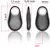 4 Pack Smart GPS Tracker Key Finder Alarm Finder Tracker for Key Wallet Car Pet Dog Child Anti-Lost Anti-Theft Tracking Device