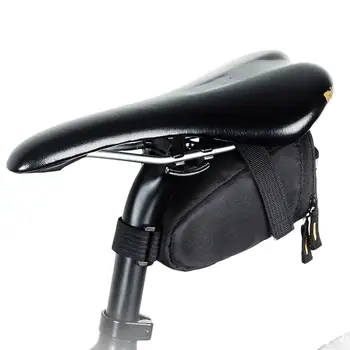 

HiMISS Ultra-light Bicycle Rear Saddle Tool Storage Bag 1L Bike Accessory Ultralight Bicycle Saddle Bag Road Bike Tube Kit