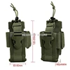 Adjustable Tactical Radio Holder Bag Molle Two Way Radio Holster Pouch Holder Nylon Duty Storage Case Walkie TalkieBag 5