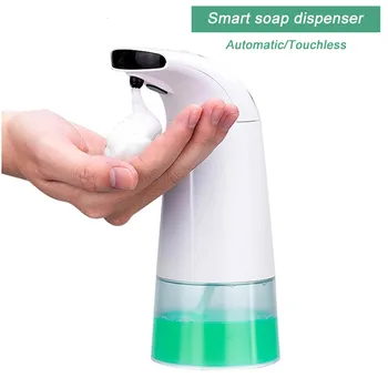 

2020 Automatic Soap Dispenser Pump Foaming Soap Dispenser Sensor Touchless Hand Washer Soap Dispenser 250ml