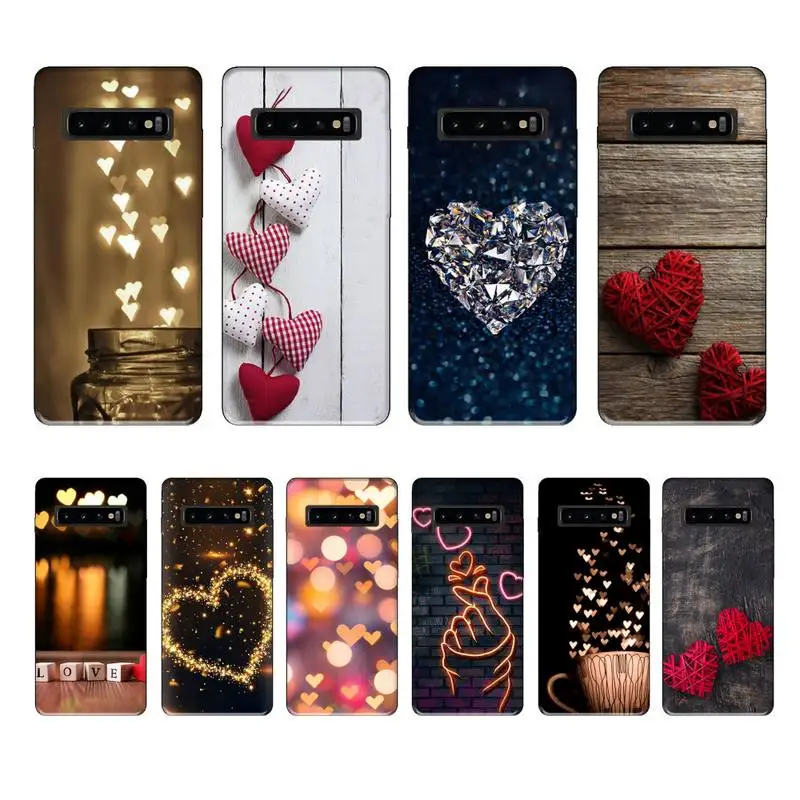 Painting fantasy LOVE hearts case coque fundas etui for samsung galaxy A10 A20 A30S A40 A50 A51 A70 A71 note 8 9 10 cases cover | Мобильные