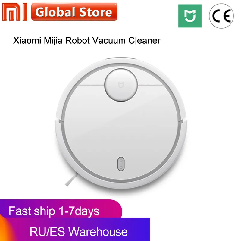 

Global Version Xiaomi Mi Robot Vacuum Cleaner for Home Automatic Sweeping With Phone Mijia WIFI Remote Control Dust Sterilize