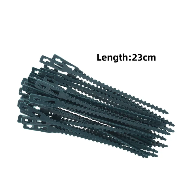 11/13/17/23 Cm Állítható Műanyag Növénykábelek Újrahasznosítható Cserjék Rögzítőkert A Kerti Fák Hegymászásához - Image 4