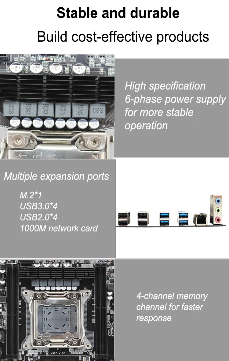 x99z X99 материнская плата LGA 2011-3 LGA 2011 M.2 NVME подержка 64 Гб память ECC Reg DDR3 USB 3,0 X99Z V102 тестирование в целости