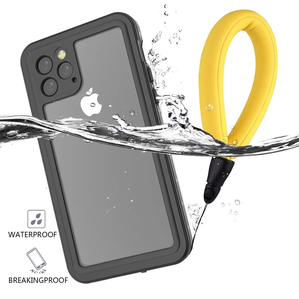 Для iPhone 11 Pro Водонепроницаемый Чехол IP68 360 градусов противоударный Спорт на