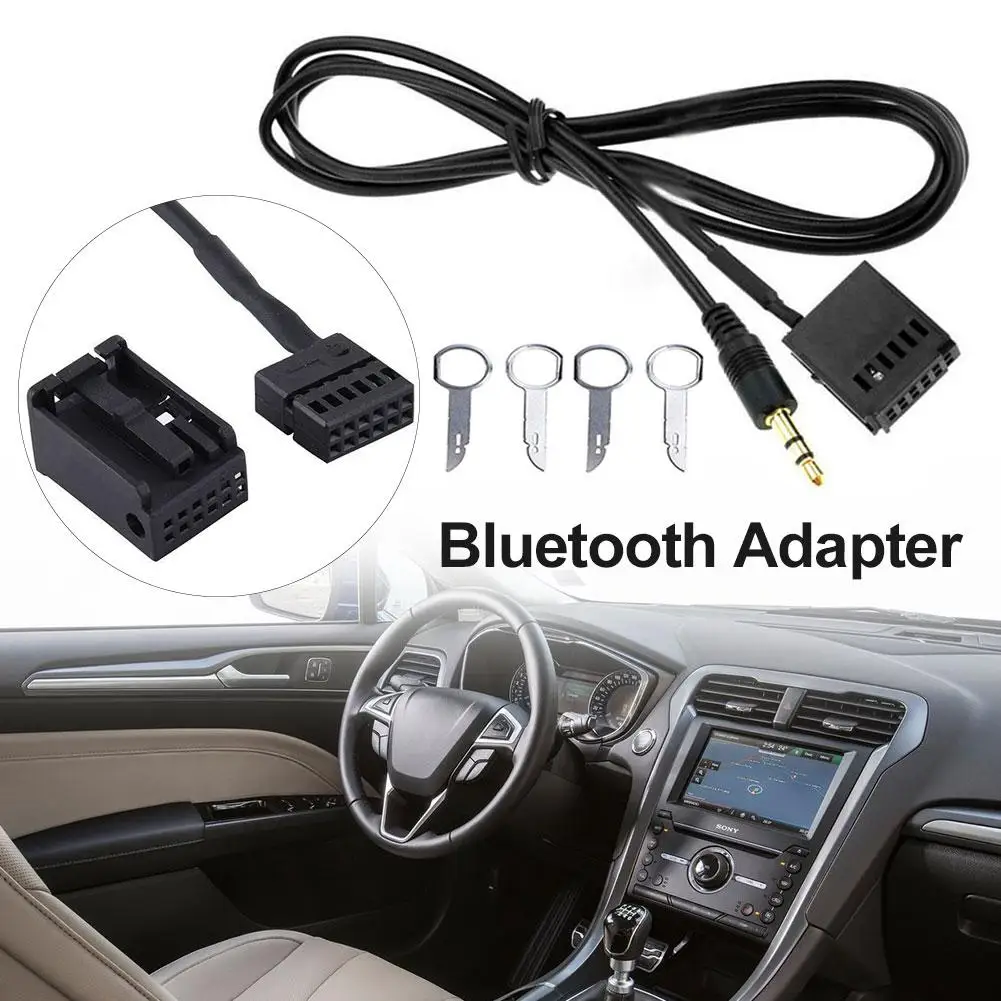 CarAUX кабель Вход MP3 кабель 3,5 мм авто интерфейс Aux-in аудио адаптер кабель для Ford Focus Mondeo автомобильные аксессуары
