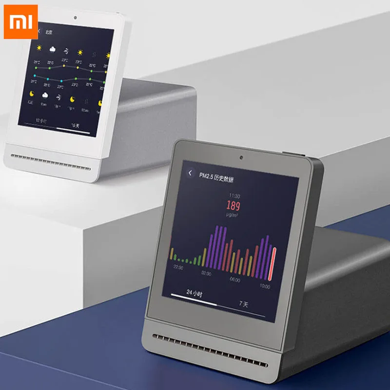 

Original Xiaomi Smart Air Detector Multi-Mode Compensation Indoor Outdoor LED Display Air Detector From Xiaomi Youpin