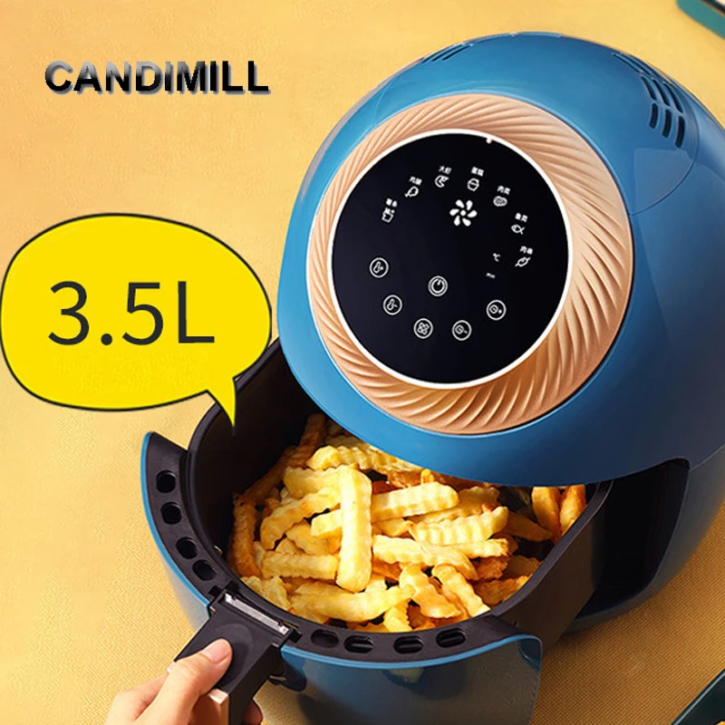 

CANDIMILL Home Smart Air Fryer Oven Multi-Functional Electric Deep Fryer Oilless Cooker Professional Healthy Fryer