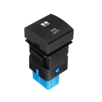 

DC 12V ABS Dash Push Button Switch LED Light For Toyota Prado 150 RAV4 Altis 2018+ Waterproof Accessories