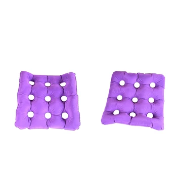 

2x Inflatable Air Cushion Seat Pad For Anti-Bedsore Wheelchair Sitting Car Office Home Chair Pain Relieving