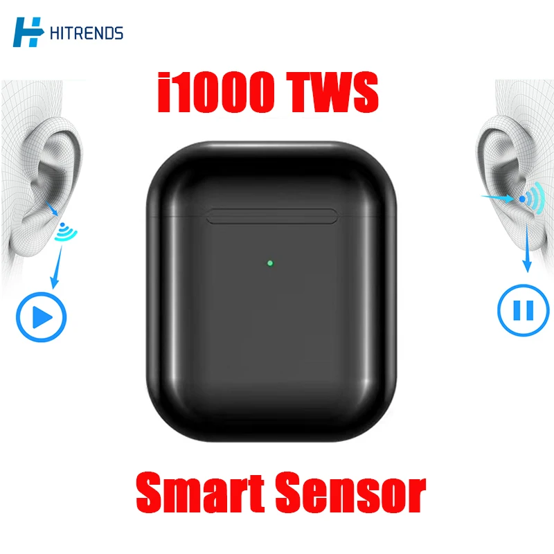 

i1000 TWS Wireless Earbuds Smart Sensor 1:1 Replica Original Pop Up 6D Super Bass PK i10 i12tws i30 i60 i200 i500 TWS H1 W1 Chip