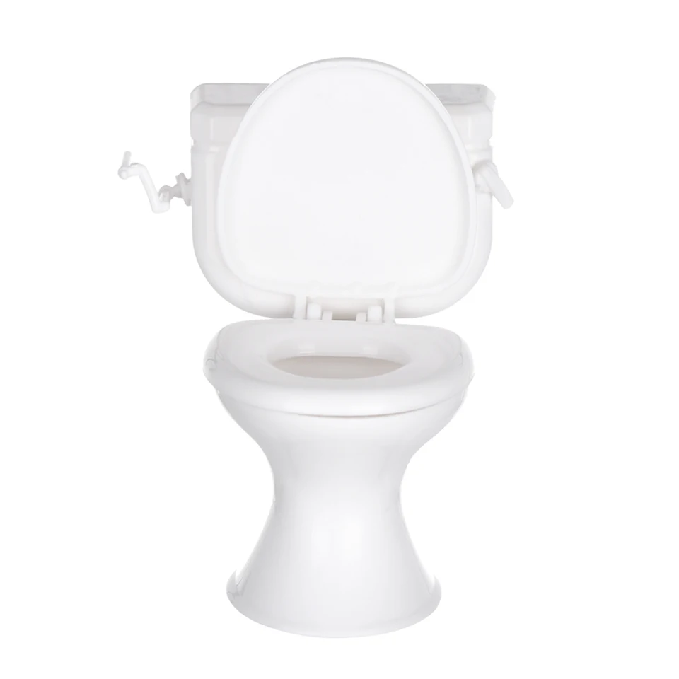 BABY born Poo-Poo Toilet - Met Geluidseffecten - Perfect voor Kinderhandjes - Glitterpoep in Regenboogkleuren - 43 cm - Vanaf 3 Jaar