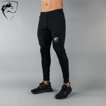 

AlPHALETE Brand Joggers Sweatpants Mens Slim Casual Pants Gyms Workout Cotton Sportswear Autumn Male Fitness Crossfit Trackpants