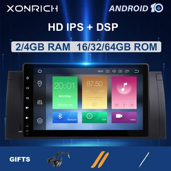 

DSP 4GB 2Din Android 10 Car Radio For BMW X5 E53 BMW E39 multimedia Audio GPS navigation stereo NO DVD Player head unit 5 Series