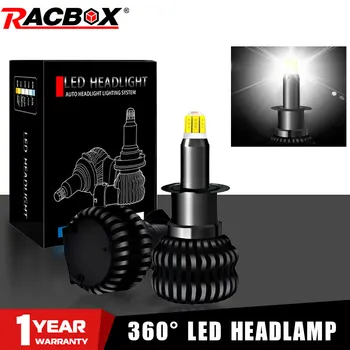 

H3 Car LED Headlight Bulbs 360 degree 12V 24V Fog lamp 6500k white led light Auto Styling Car Accessories