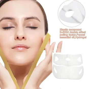 

Lifting Mask V Shape Face Slim Chin Check Neck Lift Peel-off Mask V Shaper Slimming Bandage Mask Skin Care
