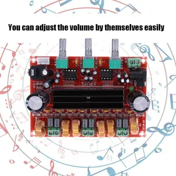 

DC12V-24V 2*50W 100W XH-M139 2.1 Channel digital Subwoofer Amplifier Board Chip TPA3116D2
