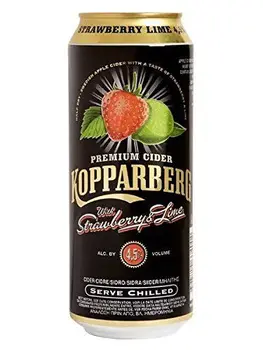 

Kopparberg Strawberry und Lime Premium Cider Cans (24 x 0.5 l)