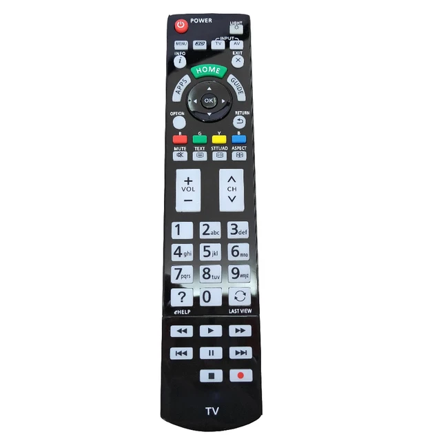 Mando A Distancia N2qayb000752 Para Tv Panasonic, N2qayb000572,  N2qayb000487, Eur7628030, Eur7628010, N2qayb000352, N2qayb000753 - Control  Remoto - AliExpress