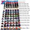 105 Polyhedral Dice Rainbow 15 Complete Sets with Velvet Bag D4 D6 D8 D10 D10% D12 D20 for RPG DND Board Game Best Gift ► Photo 2/6
