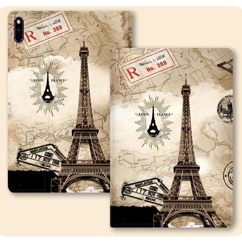 

For Huawei MatePad 10.4 inch silicone case, for Huawei MatePad Pro 10.8 inchM6 8.4/10.8M5 Lite 10.1 Automatic Sleep Smart Case