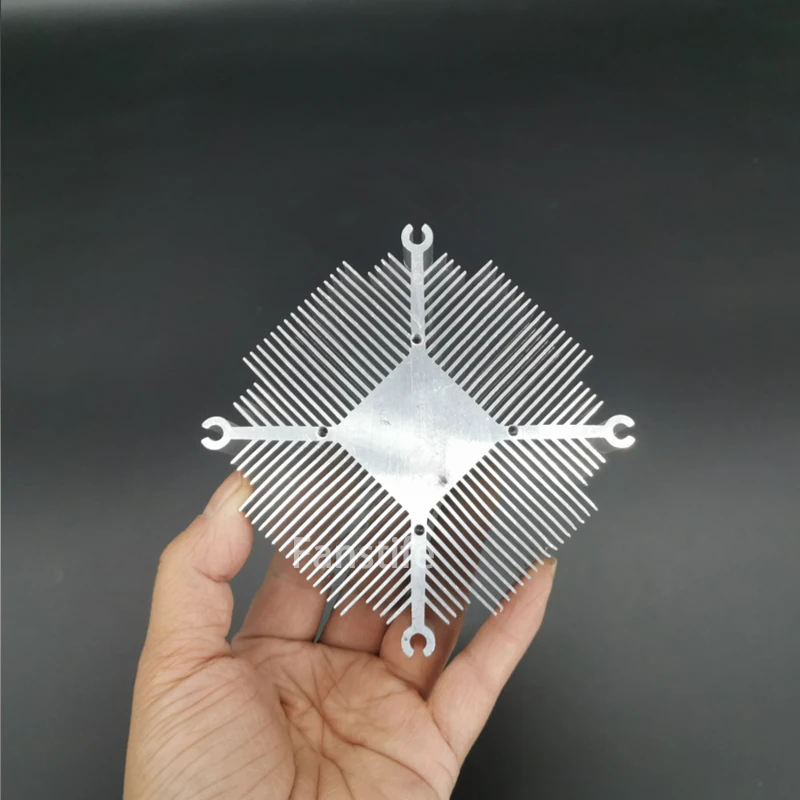90mm Aluminum Heatsink For 10W 20W 30W 50W Plant Light High Power Led COB LED Heatsink aluminum heat sink