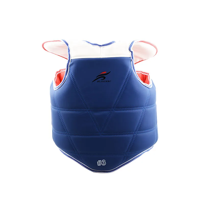 Taekwondo Chest Guard Vest Boxing Kids Men Women Karate Box Back Body
