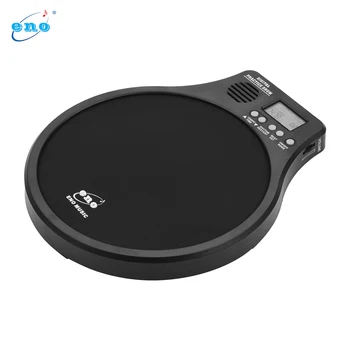 

eno 3-in-1 Portable Electronic Drum Pad Digital Practice Training Metronome Drum Machine with Detection Modes Built-in Speaker