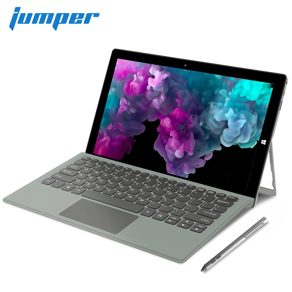 Jumper EZpad Go 2 в 1 планшетный ПК 11,6 дюймов ips дисплей windows планшет с ручкой Intel Apollo Lake N3450 4 Гб ram 128 Гб SSD планшет