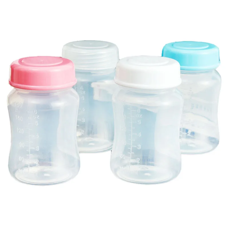 Бутылочка для хранения грудного молока PPSU силиконовая прокладка герметичная с широким горлом 180 мл|Бутылки|